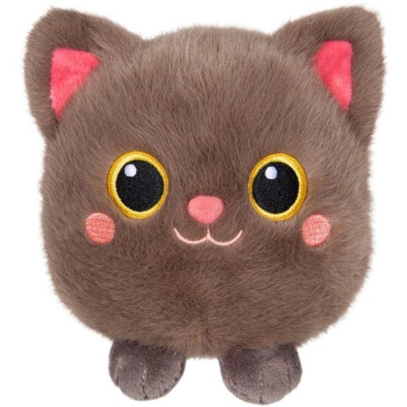Peluche Moko Maru Kitty - GIPSY TOYS - 12 cm - Taupe