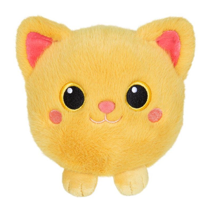 Peluche Moko Maru Kitty - GIPSY TOYS - 12 cm - Jaune moutarde