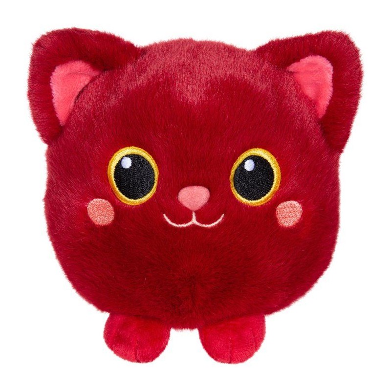 Peluche Moko Maru Kitty - GIPSY TOYS - 12 cm - Bordeaux