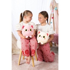 Peluche Moko Maru Kitty - GIPSY TOYS - 20 cm - Creme