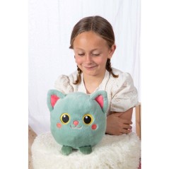Peluche Moko Maru Kitty - GIPSY TOYS - 20 cm - Vert