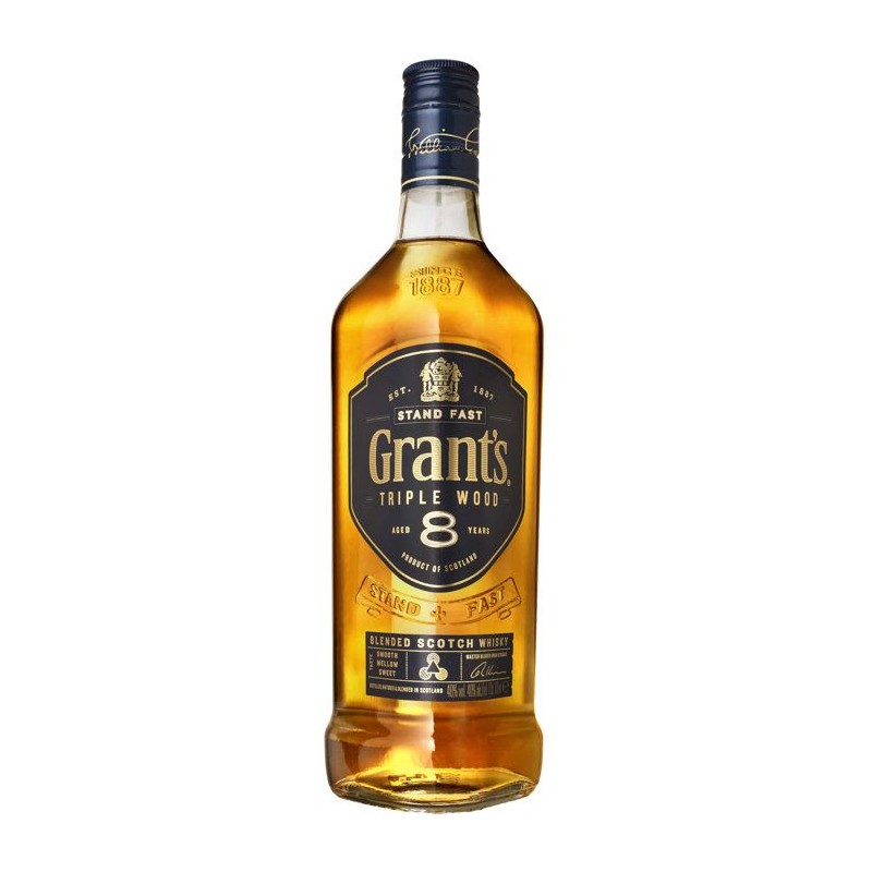 Grant's - Triple Wood - 8 ans - Blended Scotch Whisky - 40,0% Vol. - 7