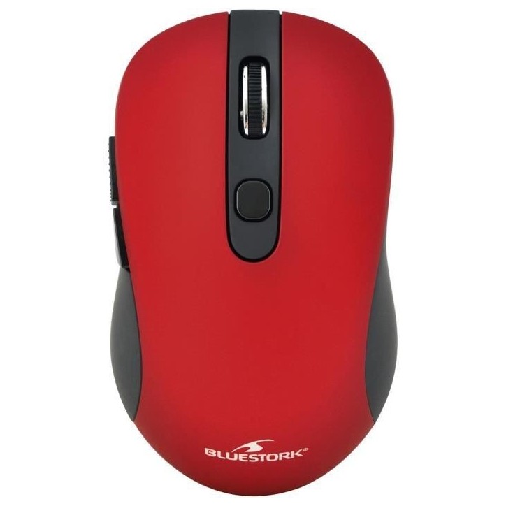 Souris Sans Fil - BLUESTORK - OFFICE 60 - PC/MAC - Rouge Souris Sans Fil - BLUESTORK - OFFICE 60 - PC/MAC - Rouge