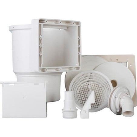 Skimmer standard pour piscines acier GRE - Blanc de Gre
