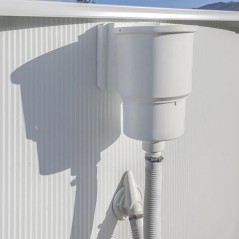 Skimmer standard pour piscines acier GRE - Blanc de Gre