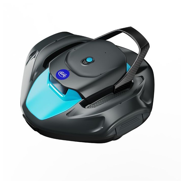Robot de piscine - GRE - Moovo TM 90 - a batterie - Piscines hors-sol - Jusqu'a 9 m de longueur/80 m² - Autonomie 90 min - 2 L