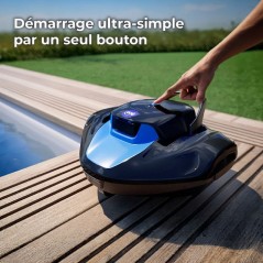 Robot de piscine - GRE - Moovo TM 90 - a batterie - Piscines hors-sol
