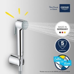 Ensemble de douche 1 jet avec support mural GROHE Vitalio Trigger Spra