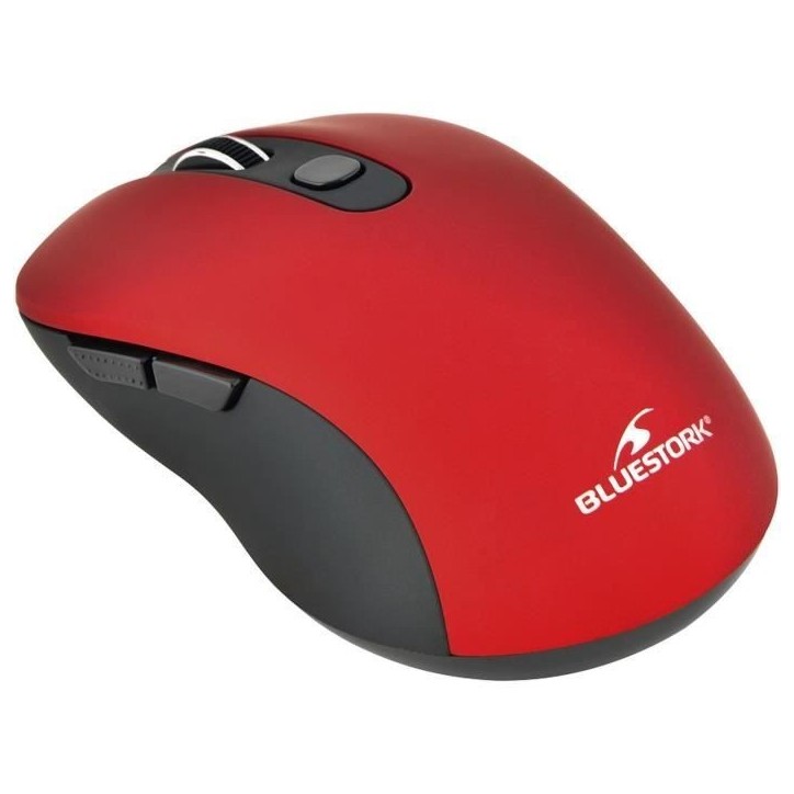 Souris Sans Fil - BLUESTORK - OFFICE 60 - PC/MAC - Rouge Souris Sans Fil - BLUESTORK - OFFICE 60 - PC/MAC - Rouge