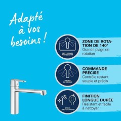 Mitigeur évier - de cuisine - GROHE - Get