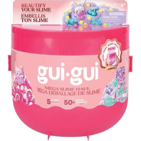 Slime - GUI GUI - Mega Fruity - Pack multiple - Accessoires - Créatio