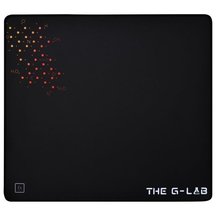 Tapis de Souris - XL - The G-Lab - PAD CAESIUM - 450x400x4mm - Noir Tapis de Souris - XL - The G-Lab - PAD CAESIUM - 450x400x4mm - Noir