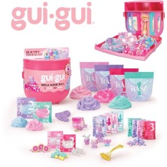 Slime - GUI GUI - Mega Fruity - Pack multiple - Accessoires - Créatio