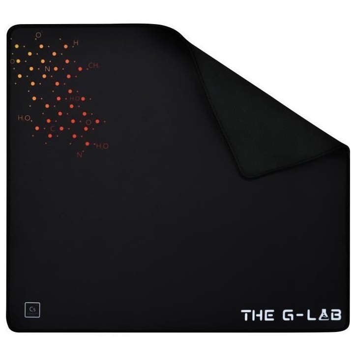 Tapis de Souris - XL - The G-Lab - PAD CAESIUM - 450x400x4mm - Noir Tapis de Souris - XL - The G-Lab - PAD CAESIUM - 450x400x4mm - Noir