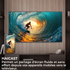 Haier H50S85GUX - TV QLED 50 (126 cm) - 4K UHD 3840 x 2160 - Dolby Vis
