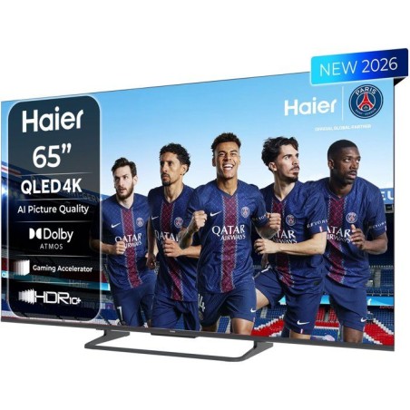 Haier H65S85GUX - TV QLED 65 (164 cm) - 4K UHD 3840x2160 - Dolby Vision - Google TV - 4xHDMI 2.1 - WiFi
