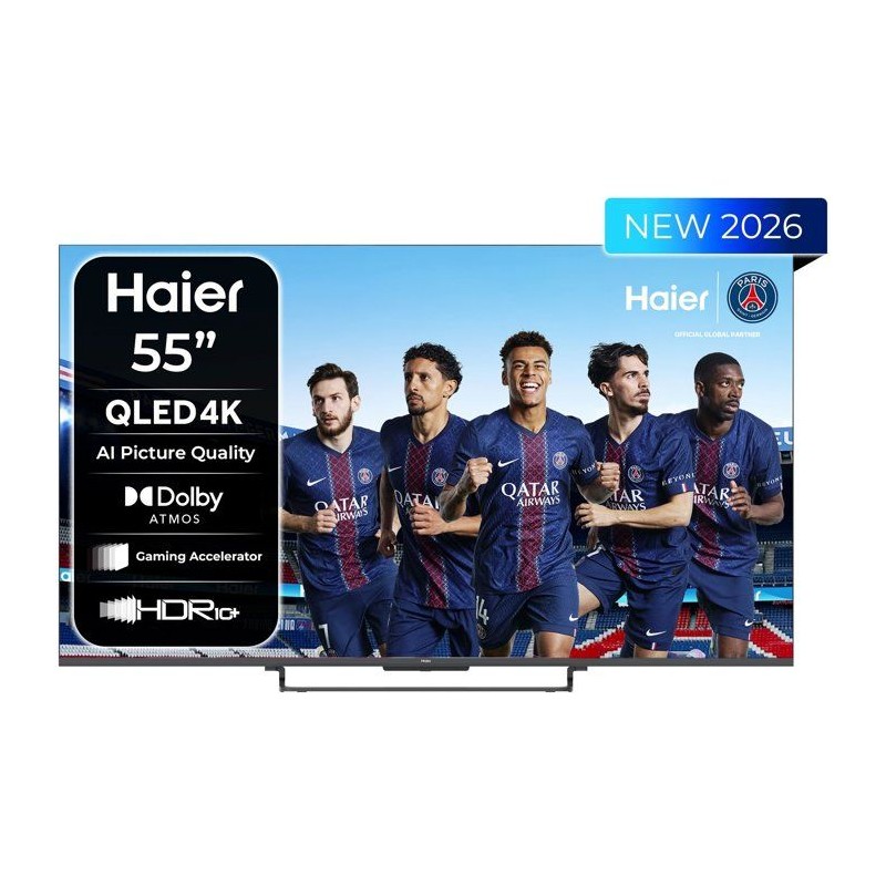 Haier H55S85GUX - TV QLED 55 (139 cm) - 4K UHD 3840x2160 - Dolby Visio