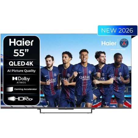 Haier H55S85GUX - TV QLED 55 (139 cm) - 4K UHD 3840x2160 - Dolby Visio