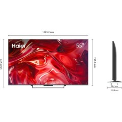 Haier H55S85GUX - TV QLED 55 (139 cm) - 4K UHD 3840x2160 - Dolby Visio