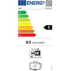 Haier H55S85GUX - TV QLED 55 (139 cm) - 4K UHD 3840x2160 - Dolby Visio