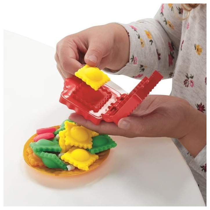 Play-Doh La Fabrique a pâtes, 5 couleurs de pâte Play-Doh atoxique, Kitchen Creations, Des 3 ans Play-Doh La Fabrique a pâtes, 5 couleurs de pâte Play-Doh atoxique, Kitchen Creations, Des 3 ans
