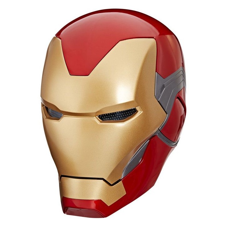 Casque électronique Iron Man, avec effets lumineux, jouet de cosplay premium de collection pour adultes, Marvel Legends Series