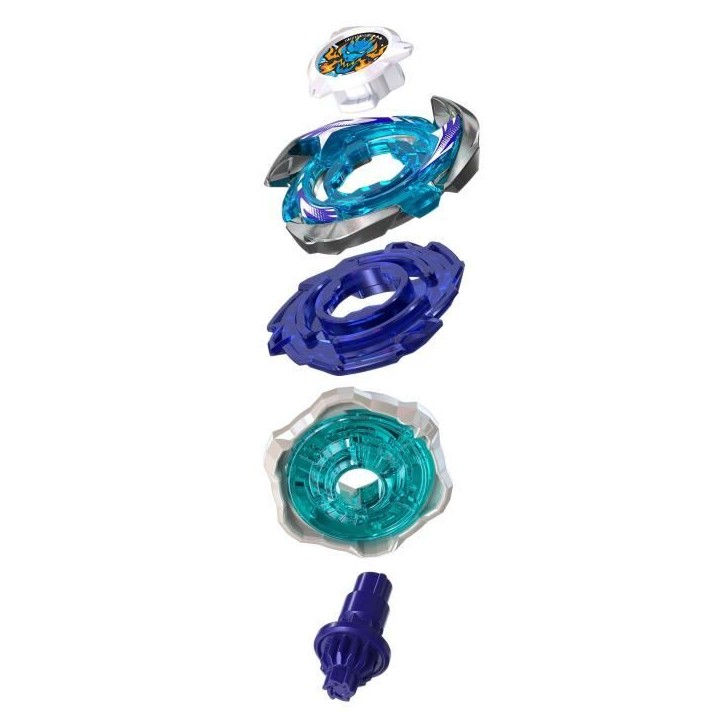 Beyblade X, Starter Pack Courage Dran S 6-60V CX avec toupie de type attaque et lanceur, a partir de 8 ans Beyblade X, Starter Pack Courage Dran S 6-60V CX avec toupie de type attaque et lanceur, a partir de 8 ans