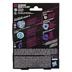 Beyblade X, Starter Pack Courage Dran S 6-60V CX avec toupie de type a