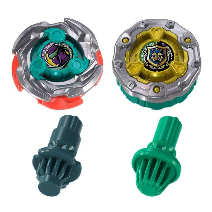 Beyblade X Set de combat Attaque sournoise avec arene Beystadium, 2 toupies de compétition a rotation droite, 2 lanceurs, des Beyblade X Set de combat Attaque sournoise avec arene Beystadium, 2 toupies de compétition a rotation droite, 2 lanceurs, des