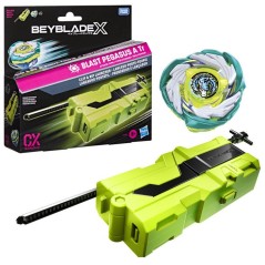 Beyblade X, Lanceur porte-toupie avec toupie Takara Tomy a rotation dr