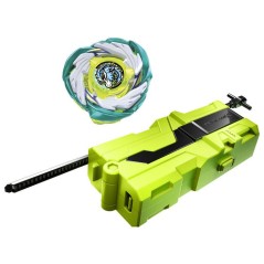 Beyblade X, Lanceur porte-toupie avec toupie Takara Tomy a rotation droite de type attaque, toupies de compétition, des 8 ans