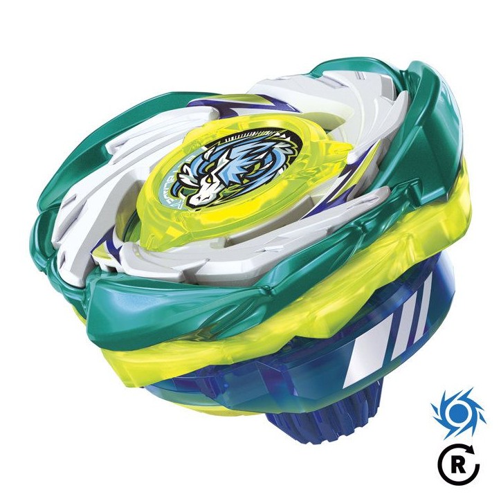 Beyblade X, Lanceur porte-toupie avec toupie Takara Tomy a rotation droite de type attaque, toupies de compétition, des 8 ans