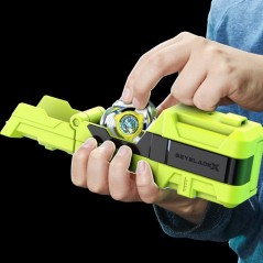 Beyblade X, Lanceur porte-toupie avec toupie Takara Tomy a rotation dr