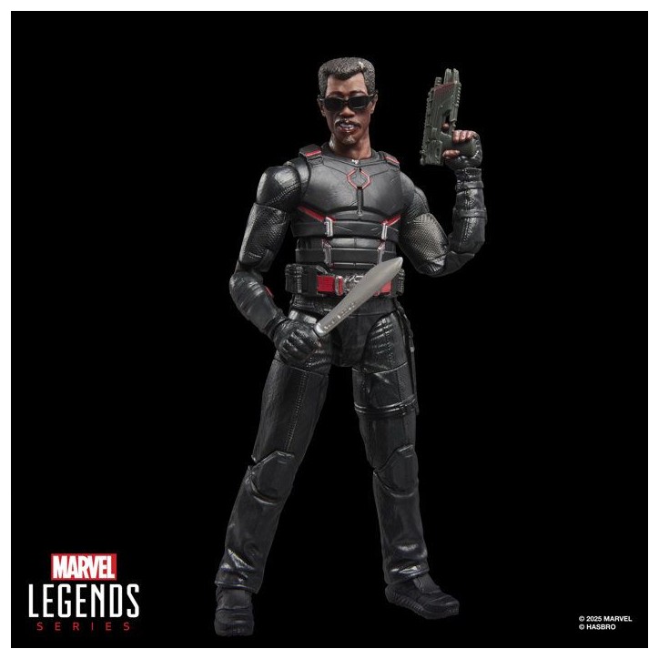 Marvel Legends Series Blade figurine de collection de 15 cm inspirée du film Deadpool & Wolverine de Marvel Studios, des 14 an