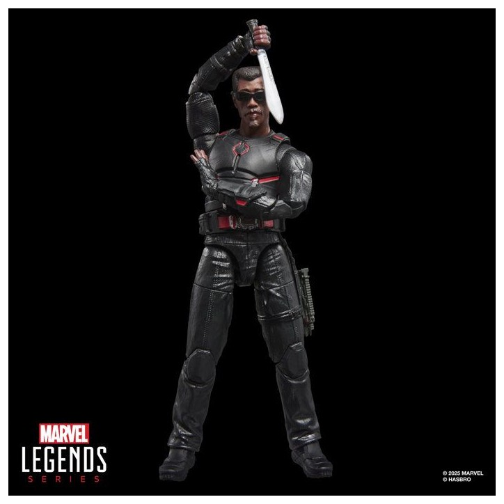 Marvel Legends Series Blade figurine de collection de 15 cm inspirée du film Deadpool & Wolverine de Marvel Studios, des 14 an