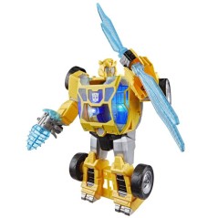 Figurine Bumblebee L'étincelle de puissance de 28 cm avec sons et lu