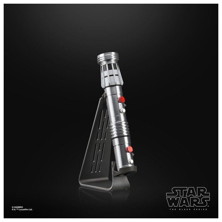 Sabre laser de Maul, Sabre électronique premium Force FX Elite avec LED et effets sonores premium, Star Wars The Black Series,