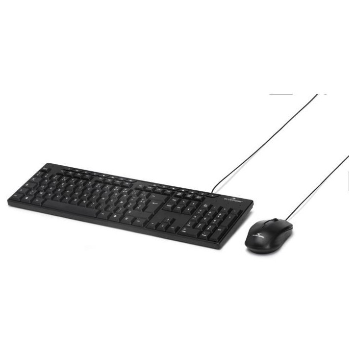 Pack Clavier Souris - BLUESTORK - MEDIA OFFICE - Filaire - Azerty - Compatible Windows - Noir Pack Clavier Souris - BLUESTORK - MEDIA OFFICE - Filaire - Azerty - Compatible Windows - Noir