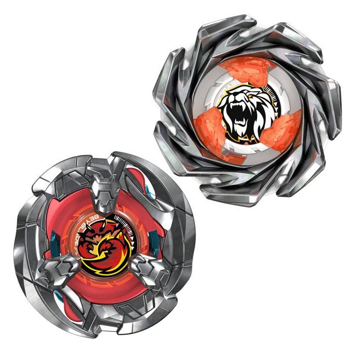 Beyblade X Dual Pack Clamp Crab 9-65S BX et Crest Leon 4-55A UX, 2 toupies de combat Takara Tomy a rotation droite, des 8 ans Beyblade X Dual Pack Clamp Crab 9-65S BX et Crest Leon 4-55A UX, 2 toupies de combat Takara Tomy a rotation droite, des 8 ans
