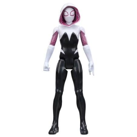Figurine Ghost-Spider 30 cm Deluxe, Titan Series, jouets de super-héros pour enfants, Marvel Spider-Man, des 4 ans