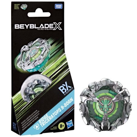 Beyblade X Ridge Triceratops 9-80GN Booster Pack avec toupie Takara To