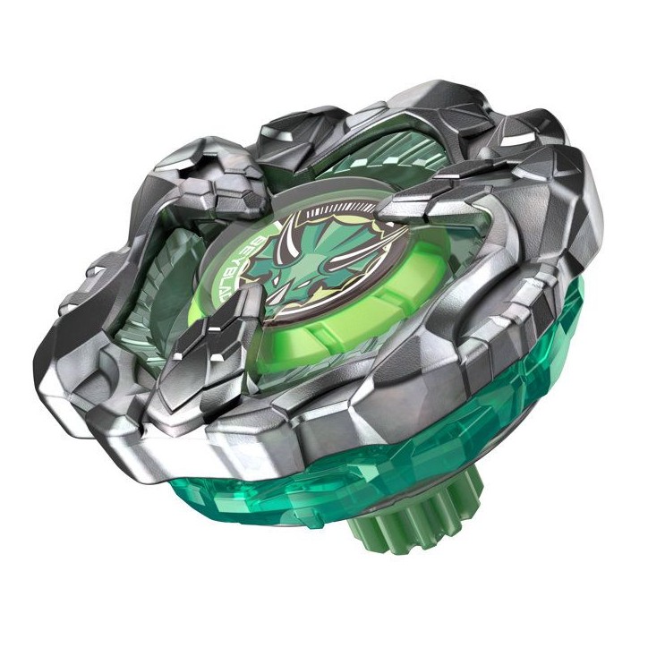 Beyblade X Ridge Triceratops 9-80GN Booster Pack avec toupie Takara Tomy type défense, Jouets toupies de combat, Des 8 ans
