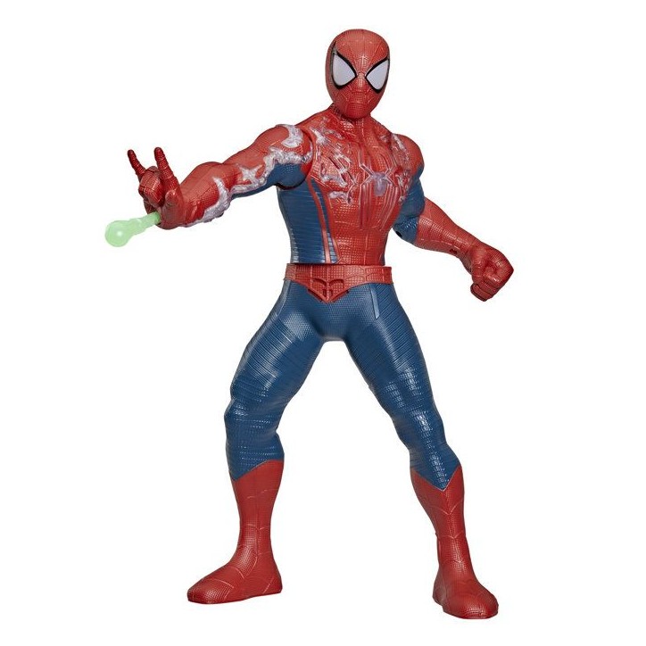 Spider-Man Charge d'énergie, figurine électronique de 36,8 cm, jouets de super-héros pour enfants, des 4 ans Spider-Man Charge d'énergie, figurine électronique de 36,8 cm, jouets de super-héros pour enfants, des 4 ans