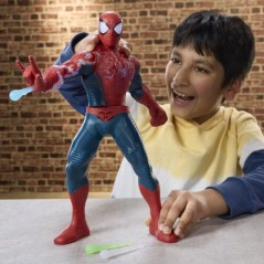 Spider-Man Charge d'énergie, figurine électronique de 36,8 cm, joue