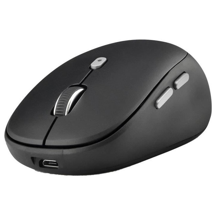 Pack Clavier Souris - BLUESTORK - PACK GRAPHEME - Sans Fil - Noir