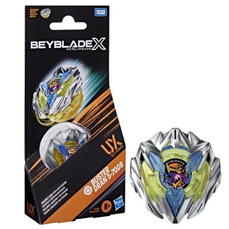 Beyblade X Booster Pack Buster Dran 5-70DB UX avec toupie de type endu
