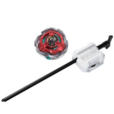 Beyblade X Starter Pack Rocket Griffon H UX Infinity, toupie Takara Tomy de type équilibre et lanceur, toupies de compétition,