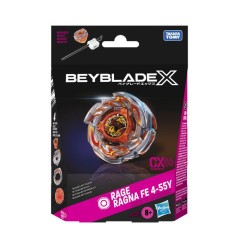Beyblade X Starter Pack Rage Ragna FE 4-55Y CX Infinity, toupie de typ