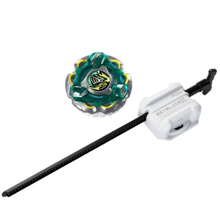 Beyblade X Starter Pack Fortress Knight GV 8-70UN CX Infinity, toupie de type défense avec lanceur, toupies de compétition, de
