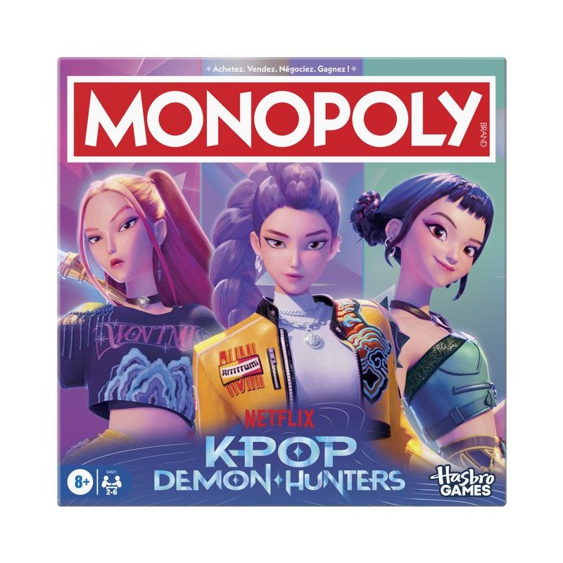 MONOPOLY - G4601101 - MONOPOLY KPOP DEMON HUNTERS - Multicolore